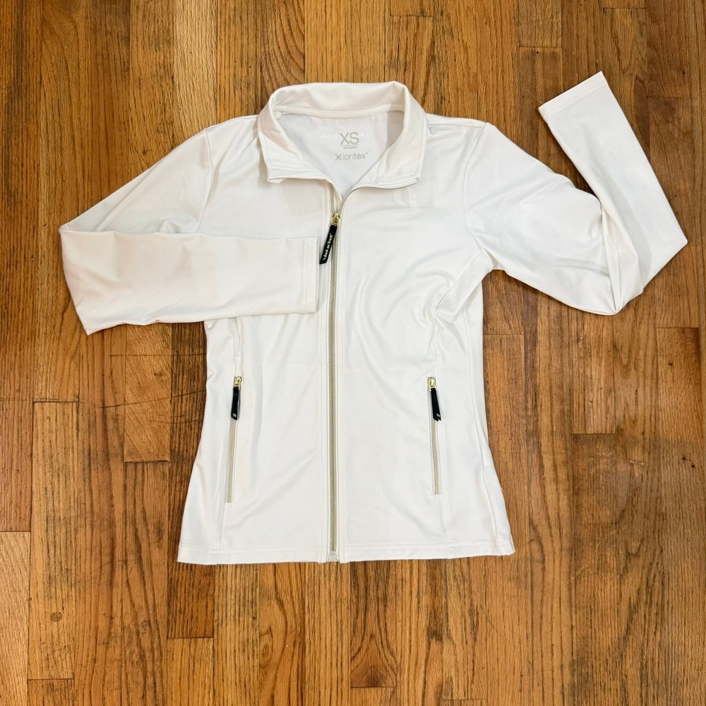 Back on Track Athena P4G Jacket Womens XS Cream Full Zip Therapeutic Riding